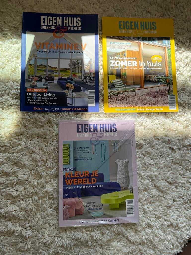 Eigen Huis & Interieur tijdschriften pakket, Ophalen of Verzenden, Zo goed als nieuw, Overige typen