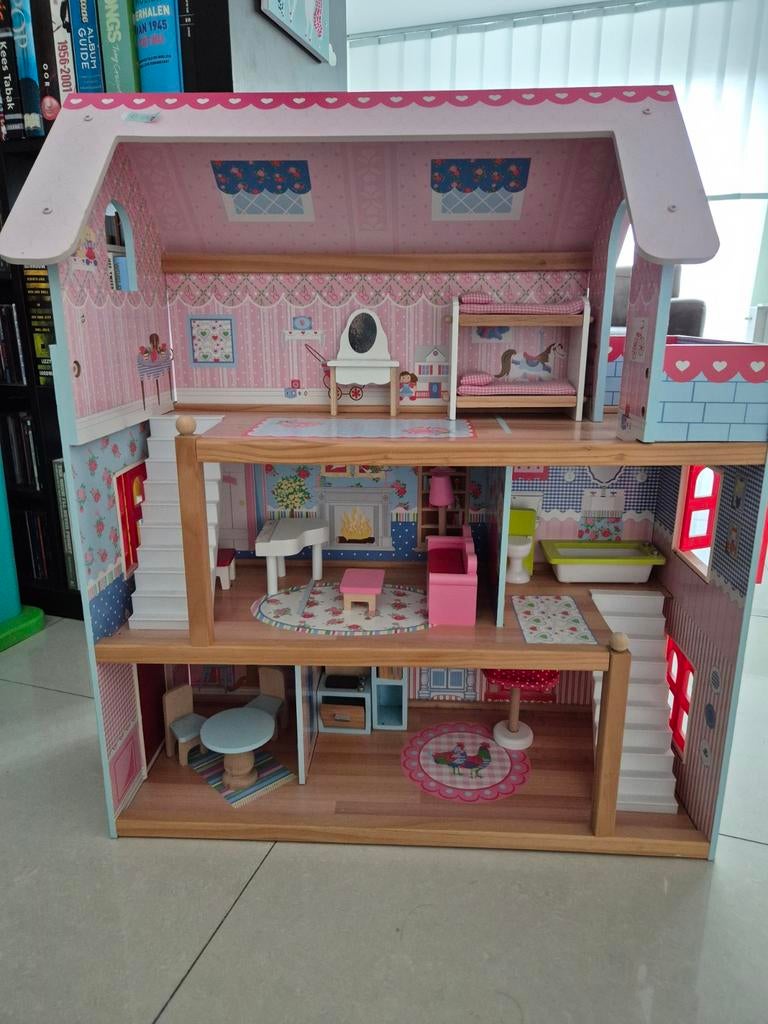 Kidkraft poppenhuis met meubels, Ophalen