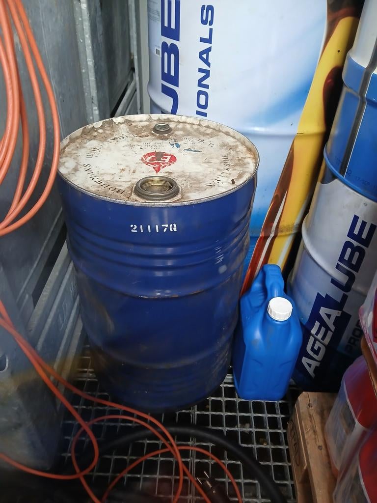 Afgetapte oude benzine, Ophalen, Gebruikt