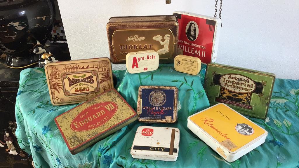 Oude blikken, Ophalen of Verzenden, Gebruikt, Overige