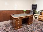 Groot Klassiek Engels Chesterfield Bureau Partnerdesk, Ophalen