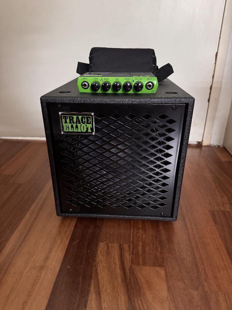 Trace Elliot Elf met 110 cabinet, Ophalen, Zo goed als nieuw, Basgitaar, 100 watt of meer