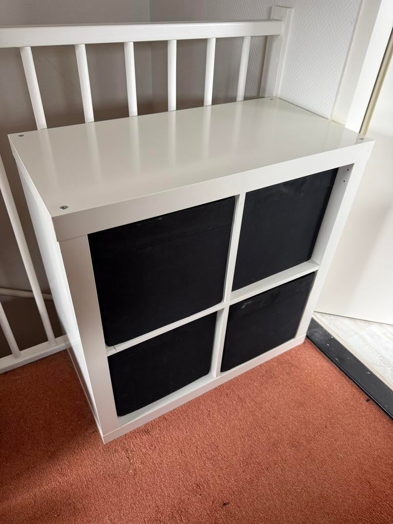 IKEA KALLAX kast - 4 vakken, Huis en Inrichting, Kasten | Overige, Ophalen, Gebruikt