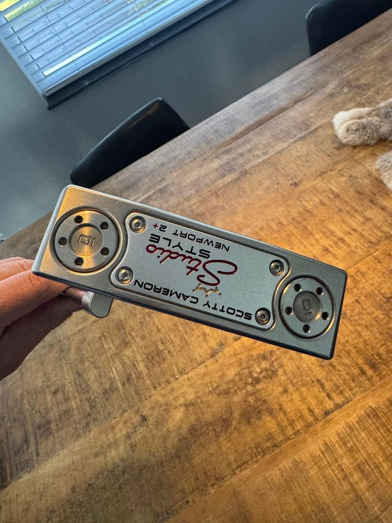 Scotty Cameron Studio Style Newport 2.5 Plus putter, Ophalen of Verzenden, Gebruikt, Club, Overige merken