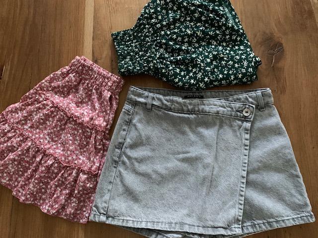 Broekrokjes / rokjes met broekje eronder, Meisje, Zo goed als nieuw, Jurk of Rok, Diverse merken