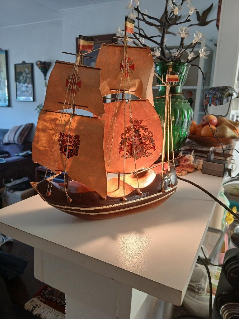 Bootlamp, Antiek en Kunst, Antiek | Lampen, Ophalen