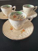 Vintage crown dukeal florentine mimosa kop en schotel, Verzenden