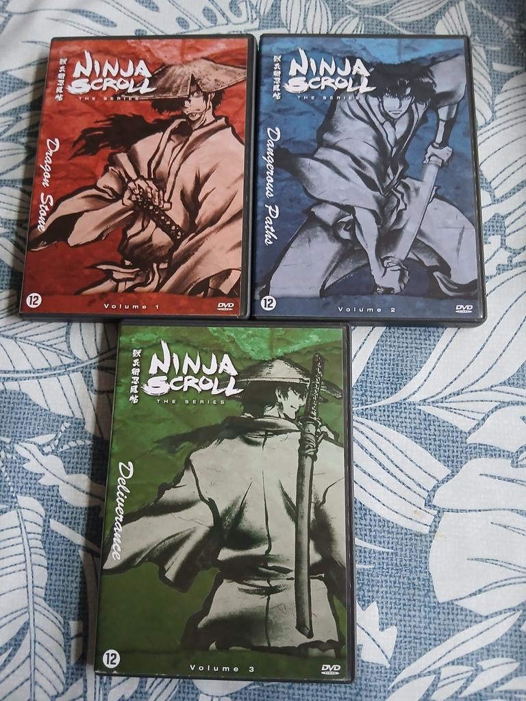 Ninja Scroll volume 1 - 3, Alle leeftijden, Ophalen of Verzenden, Zo goed als nieuw, Amerikaans