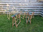 €25 gebruikte houten schragen 6 stuks, Doe-het-zelf en Verbouw, Steigers, Ophalen, Gebruikt, Overige typen, Minder dan 2 meter