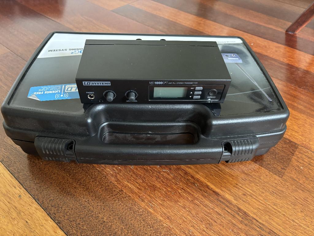 LD systems MEI 1000 G2In Ear Monitor, Ophalen of Verzenden, Zo goed als nieuw, Audio