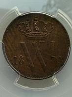 1 cent 1870 Willem III MS63RB, Ophalen of Verzenden, Koning Willem III, 1 cent, Losse munt