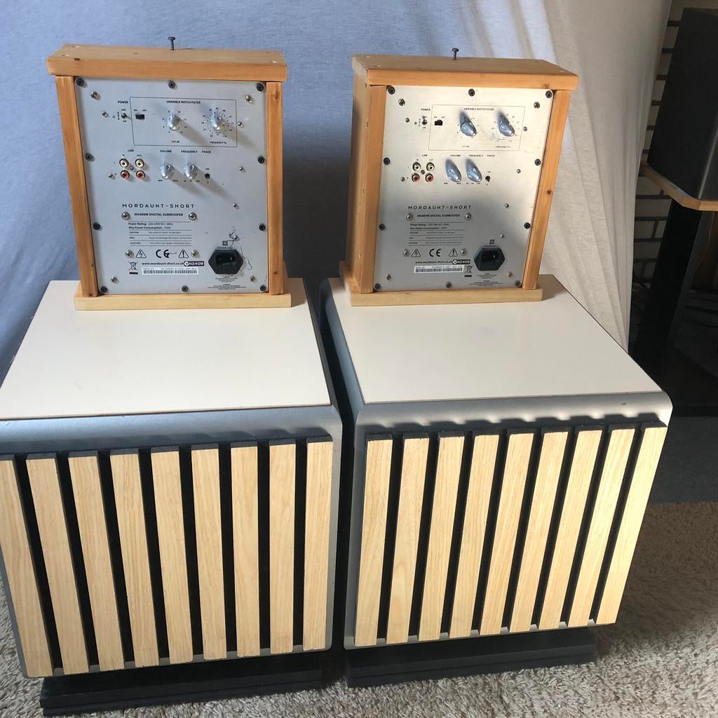 NAD/Mordaunt Short/Visonik combi, Audio, Tv en Foto, Luidsprekers, Gebruikt, Subwoofer, 120 watt of meer, Ophalen