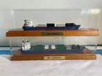 2x Model container schip Modellbau Conrad, Ophalen of Verzenden, Zo goed als nieuw