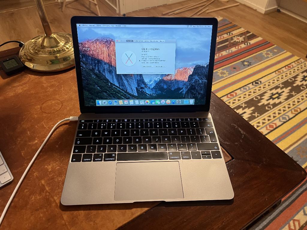 Macbook 12 inch Retina Early 2015, Computers en Software, Apple Macbooks, Gebruikt, 256 GB, Minder dan 4 GB, Minder dan 2 Ghz