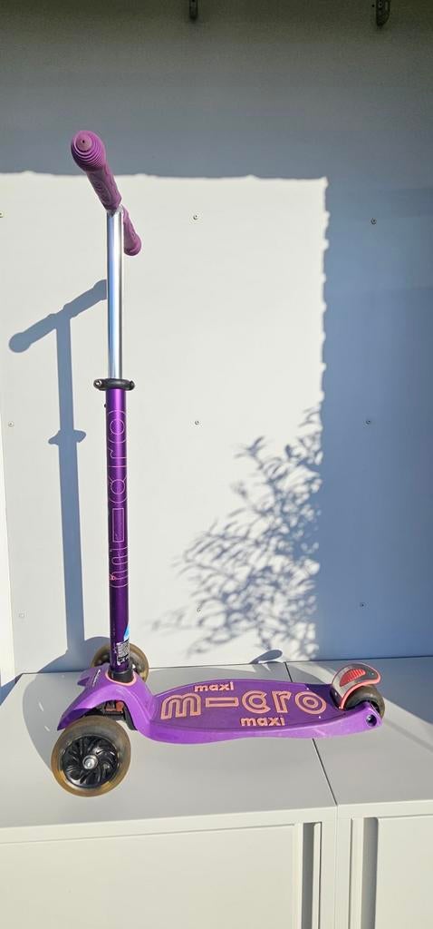 Maxi Micro Step paars, Fietsen en Brommers, Steps, Ophalen, Gebruikt, Gewone step