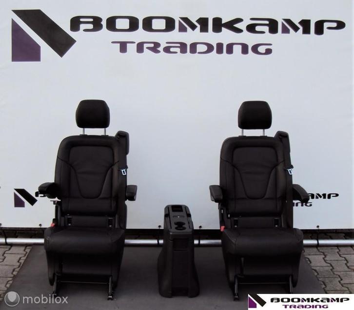 Luxe stoelen + tafel Mercedes-Benz V-klasse leder, Auto-onderdelen, Interieur en Bekleding, Mercedes-Benz, Gebruikt, Ophalen of Verzenden