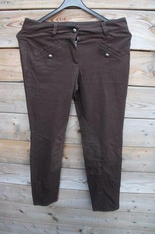 Broek bruin fijn rib Cambio mt 34 ( Valt als 38) Vaste P AAN, Maat 38/40 (M), Cambio, Bruin, Verzenden