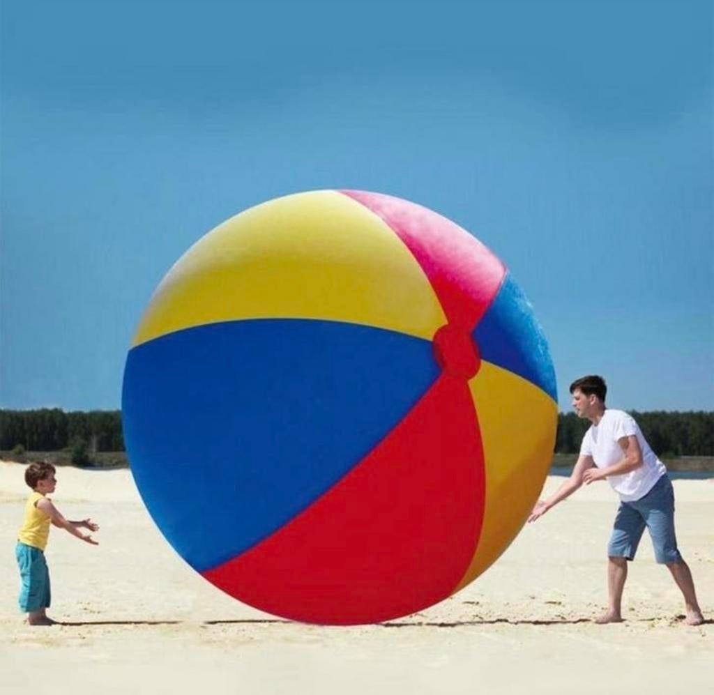 Mega strandbal 360cm, Kinderen en Baby's, Speelgoed | Buiten | Opblaasfiguren, Verzenden, Nieuw