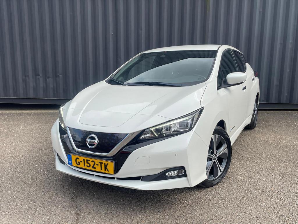 Nissan LEAF Tekna 40 kWh, Gebruikt, 150 pk, Adaptive Cruise Control, Wit