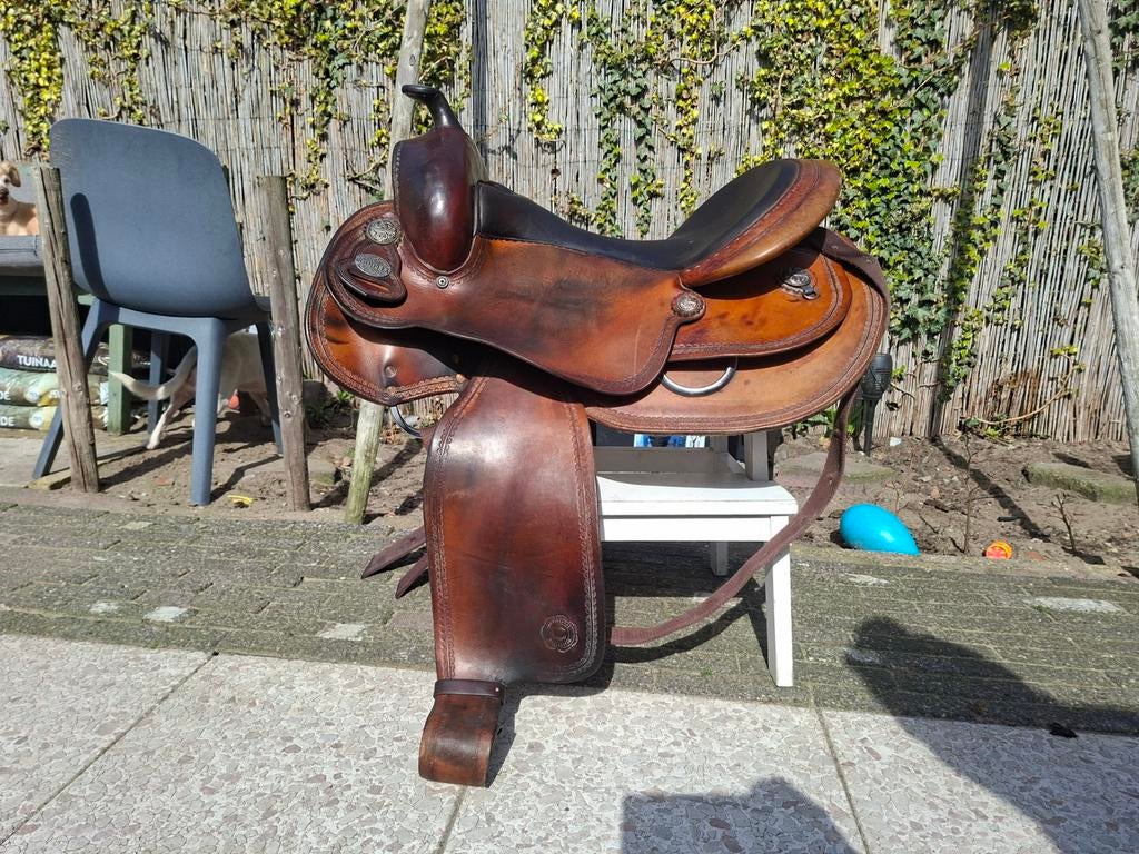 Equiflex 16" westernzadel, Dieren en Toebehoren, Ophalen, Western
