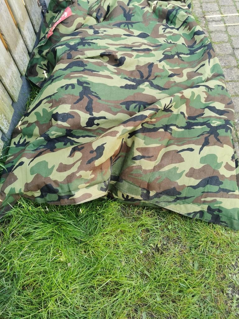 Zitzak fatboy leger print, Huis en Inrichting, Zitzakken, Ophalen