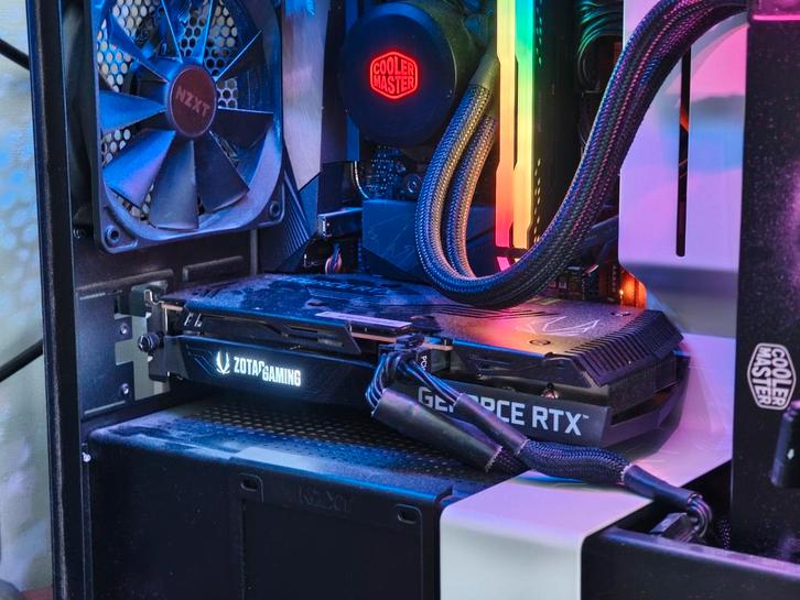 Zotac RTX 3060 TI 8GB Twin Edge OC, Computers en Software, Videokaarten, Zo goed als nieuw, Nvidia, PCI-Express 4.0, GDDR6, HDMI