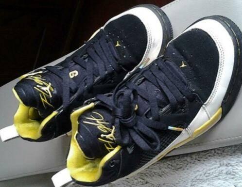 AIR JORDAN FLIGHT 9 EERSTE GENERATIE SCHAARS MT 40, Kleding | Heren, Schoenen, Zo goed als nieuw, Sneakers of Gympen, Zwart, Ophalen