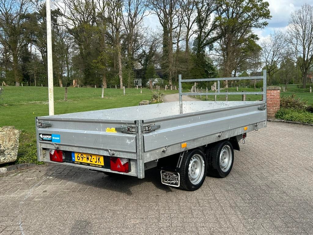 kipper aanhanger hapert, Ophalen, Zo goed als nieuw