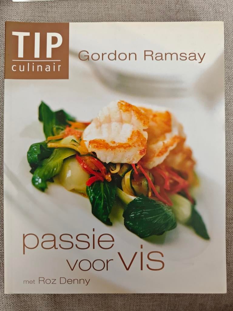 Gordon Ramsay - Passie voor Vis (TIP Culinair), Ophalen, Hoofdgerechten, Zo goed als nieuw, Gordon Ramsay, Roz Denny