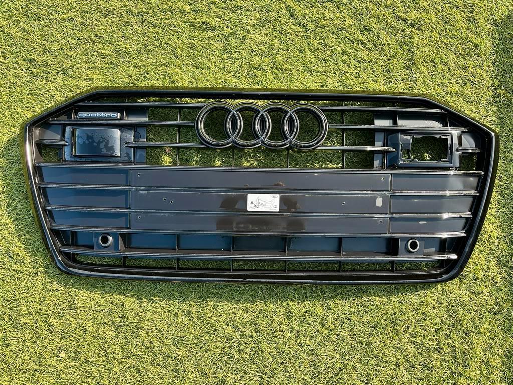 Audi A6 C8 S-line Grill zwart, Gebruikt, Voor, Bumper, Audi