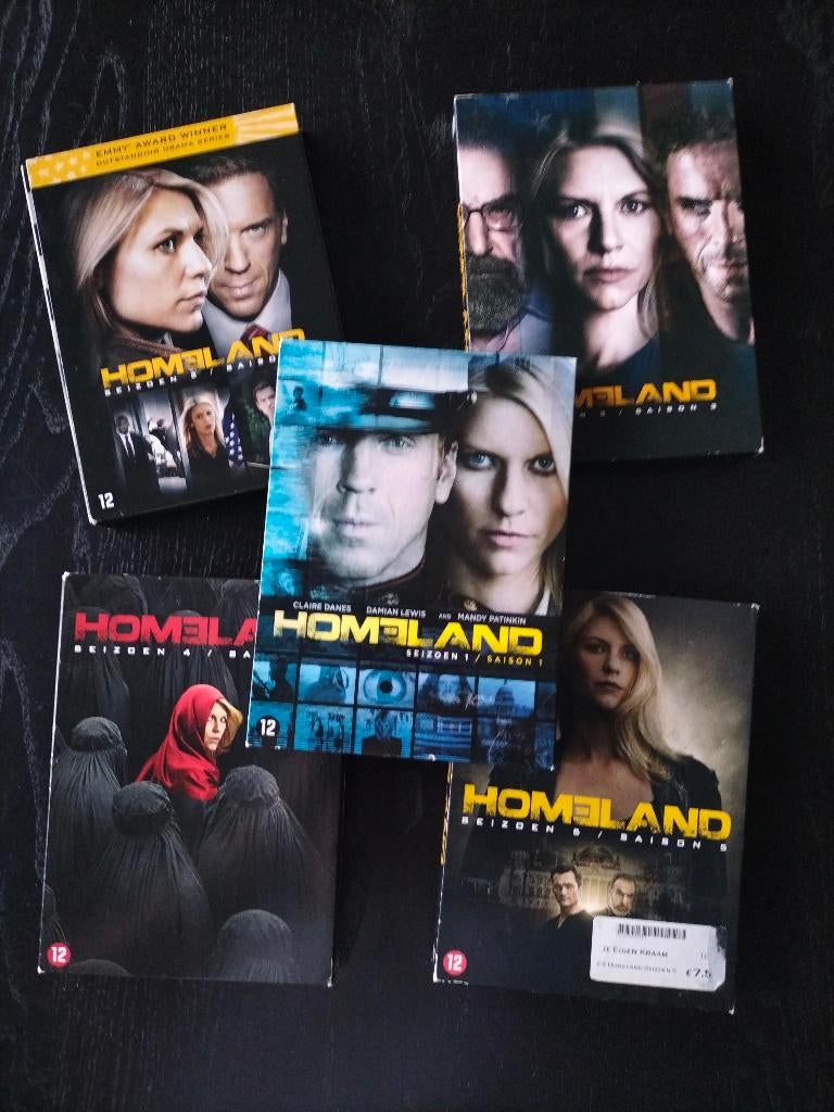 Homeland DVD, Cd's en Dvd's, Vanaf 12 jaar, Ophalen of Verzenden, Zo goed als nieuw, Detective en Krimi