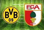 2 kaarten Borussia Dortmund - Augsburg, Losse kaart, Twee personen, Maart
