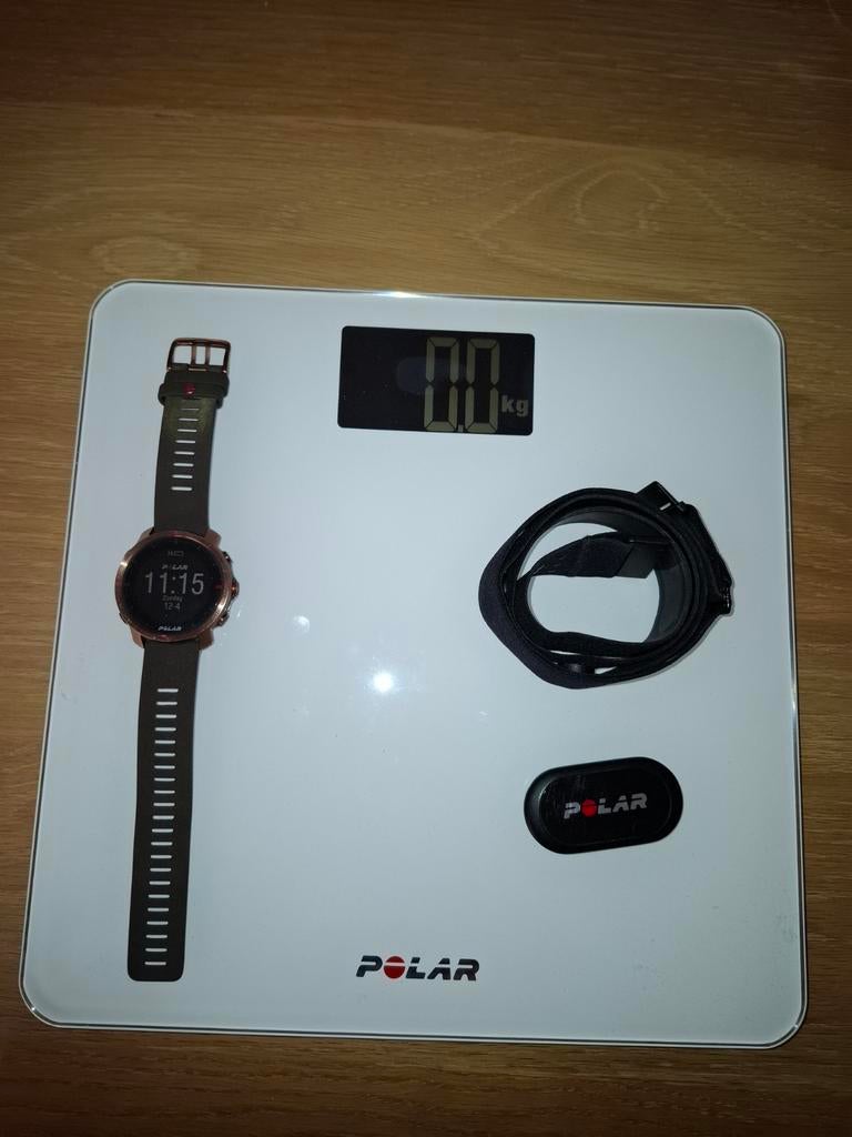 Polar Grit X Pro, H10 hartslagmeter en Polar Scale, Hoogte, Gebruikt, Zwart, Ophalen of Verzenden