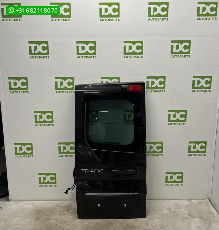 Renault Trafic ('14-'21) Achterdeur links  met ruit zwart, Gebruikt, Ophalen of Verzenden, Achter, Renault