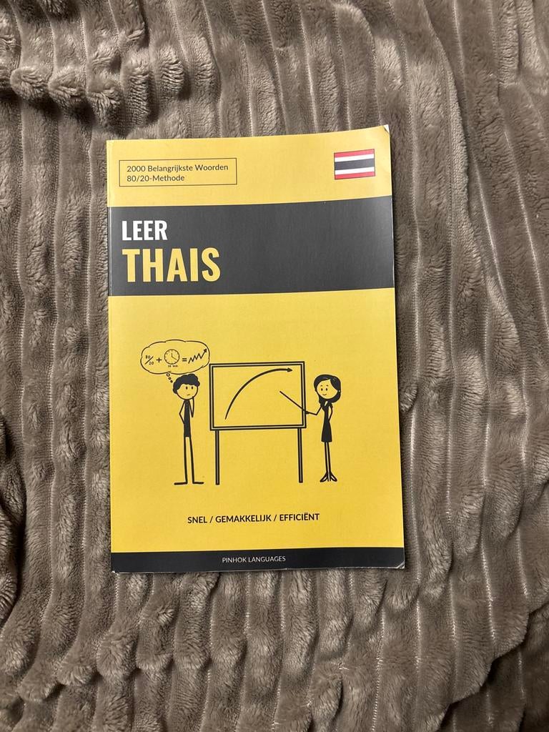 Leer Thais boek, Ophalen of Verzenden, Gelezen, Non-fictie
