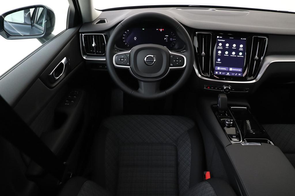 Volvo V60 T6 PLUG-IN HYBRID AWD ESSENTIAL EDITION -CLIMATE|1, Auto's, Volvo, Automaat, 12 maanden, Stof, Euro 6