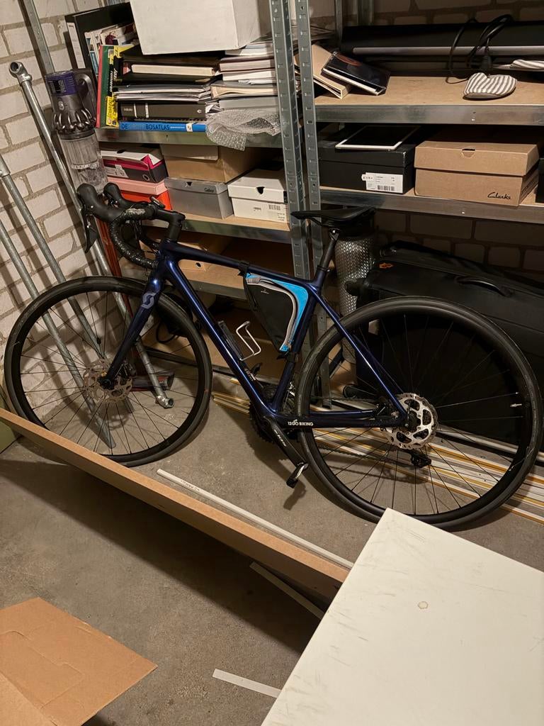 Scott Contessa Addict 25 Disc 2021 Racefiets - 49 cm, 28 inch, Carbon, 49 tot 53 cm, Zo goed als nieuw