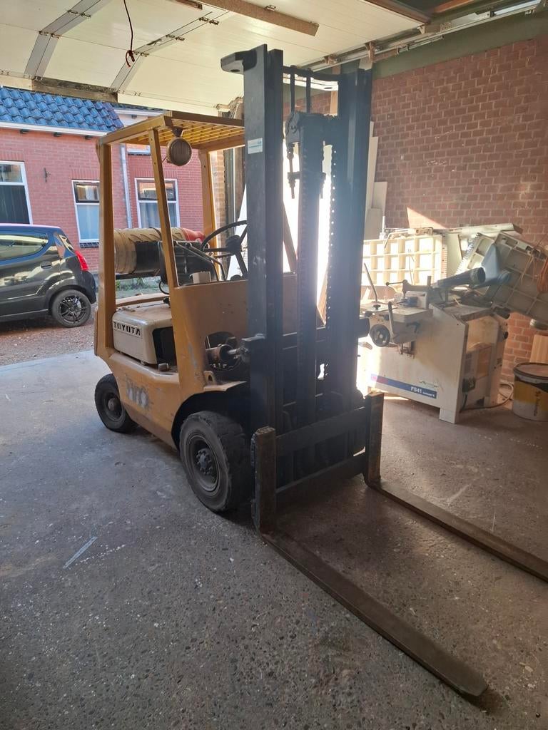 Toyota heftruck., Zakelijke goederen, Machines en Bouw | Heftrucks en Intern transport, 1000 tot 2000 kg, Ophalen of Verzenden