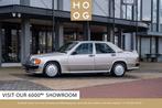 Mercedes-Benz 190 E 2.3-16 (bj 1986), Auto's, Lederen bekleding, Zwart, 4 stoelen, 2299 cc
