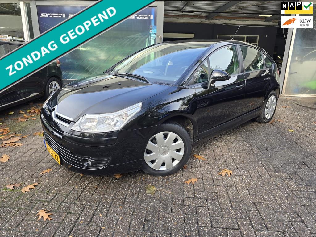 Citroen C4 1.6-16V Image | AUTOMAAT | 1E EIGENAAR | 12MND GA, Auto's, Stof, Gebruikt, 4 cilinders, Zwart