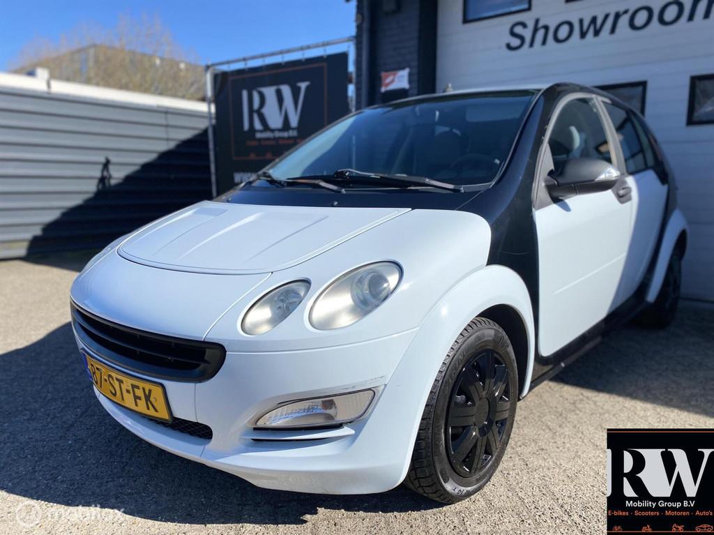 Smart forfour 1.0 Edition NL *NAP*NIEUWE APK*, Auto's, Smart, Voorwielaandrijving, ForFour, Zwart, Origineel Nederlands