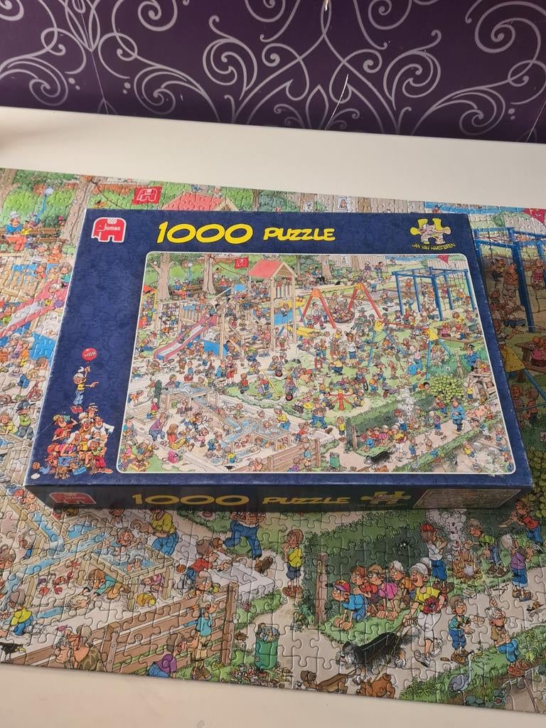 Jan van Haasteren 1000 stukjes, Ophalen of Verzenden, 500 t/m 1500 stukjes, Zo goed als nieuw, Legpuzzel
