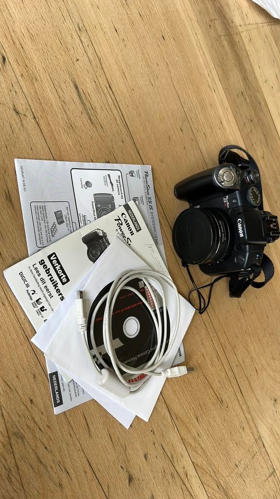 Canon PowerShot S5 IS, Gebruikt, Canon, Compact, 8 Megapixel