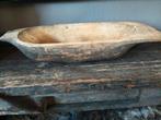 Oud houten trog, Ophalen of Verzenden, Zo goed als nieuw, Rechthoekig, Hout