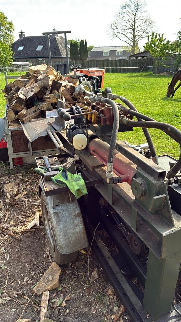 Houtklover met Hatz motor, Minder dan 3 m³, Ophalen of Verzenden