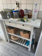 IKEA FÖRHÖJA Keukenwagen - Berkenhout, 100x43 cm, Ophalen, Gebruikt