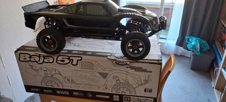 Hpi baja 5t met iets werk, Hobby en Vrije tijd, Overige Hobby en Vrije tijd, Gebruikt, Ophalen