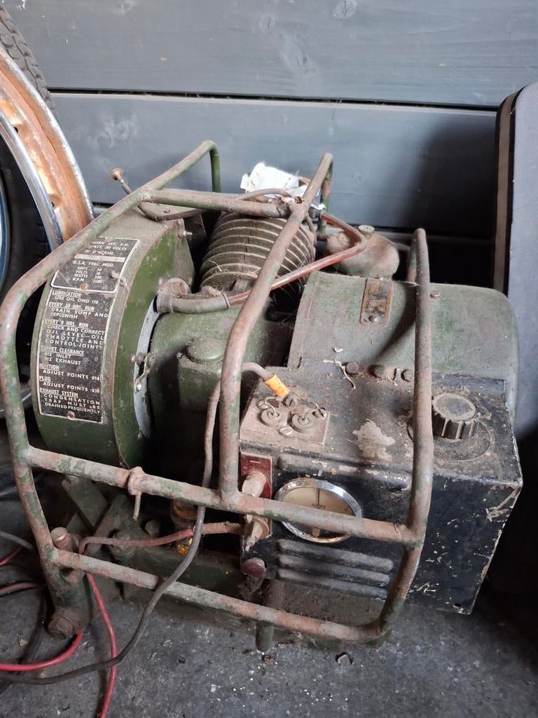 BSA 1960 €35 generator aggregaat, Verzamelen, Militaria | Algemeen, Landmacht, Ophalen