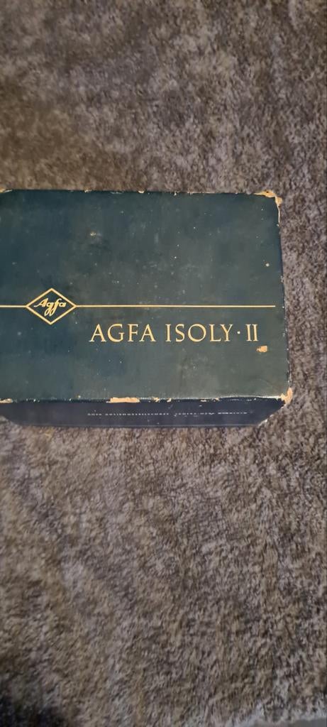 Agfa Isoly II Vintage Camera in originele doos, Ophalen, Gebruikt, Compact, Overige Merken