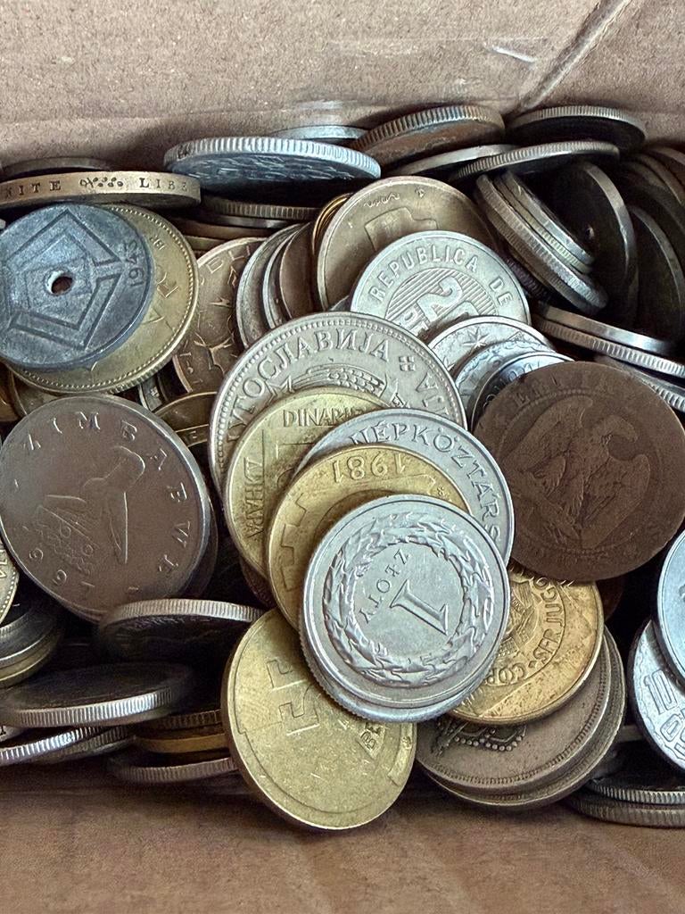 3 kilo wereldmunten munten, Ophalen of Verzenden, Nederland en Buitenland, Munten